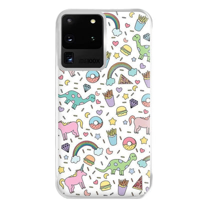 Tumblr Pattern Phone Case for Galaxy S20 Ultra