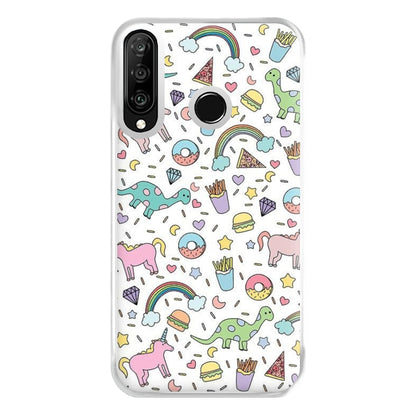 Tumblr Pattern Phone Case for Huawei P30 Lite