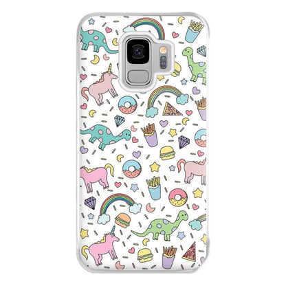 Tumblr Pattern Phone Case for Galaxy S9 Plus