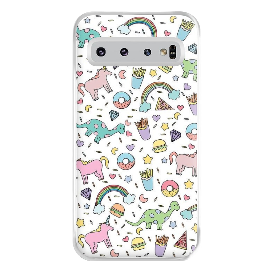 Tumblr Pattern Phone Case for Galaxy S10 Plus