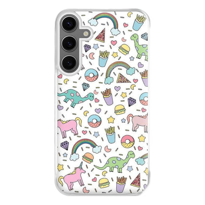 Tumblr Pattern Phone Case for Galaxy S24FE