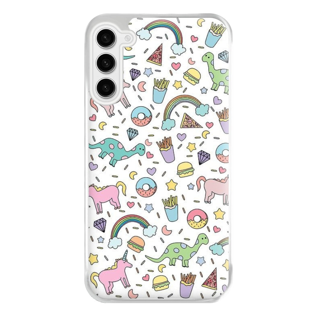 Tumblr Pattern Phone Case for Galaxy S23FE