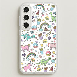Tumblr Pattern Phone Case for Galaxy S25FE
