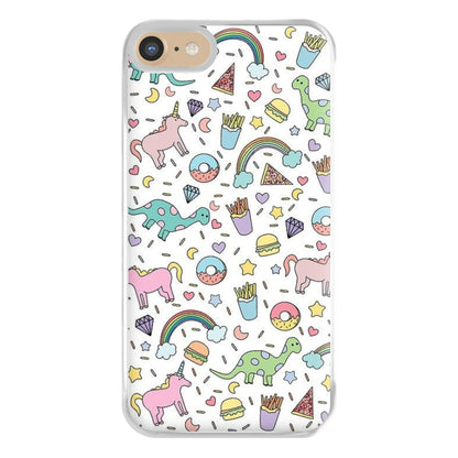 Tumblr Pattern Phone Case for iPhone 6 / 7 / 8 / SE