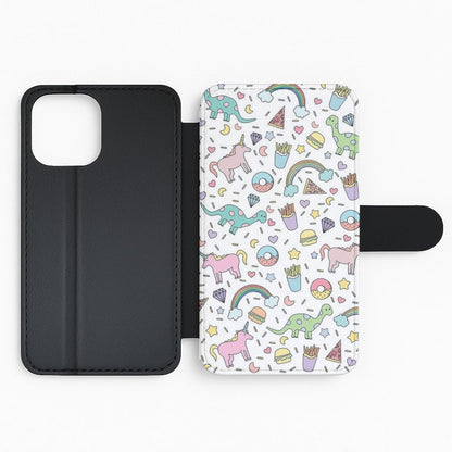 Tumblr Pattern Flip Phone Case