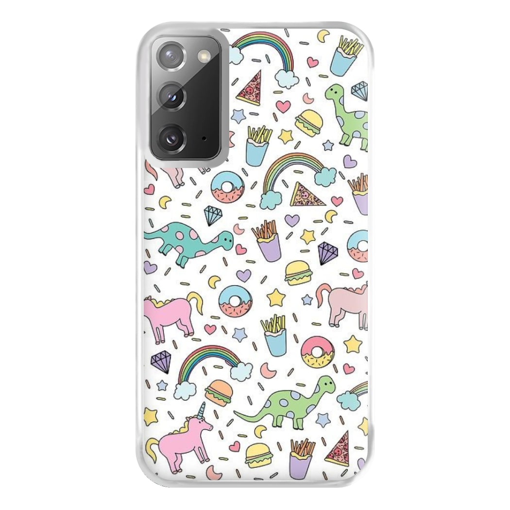 Tumblr Pattern Phone Case for Galaxy Note 20 Ultra