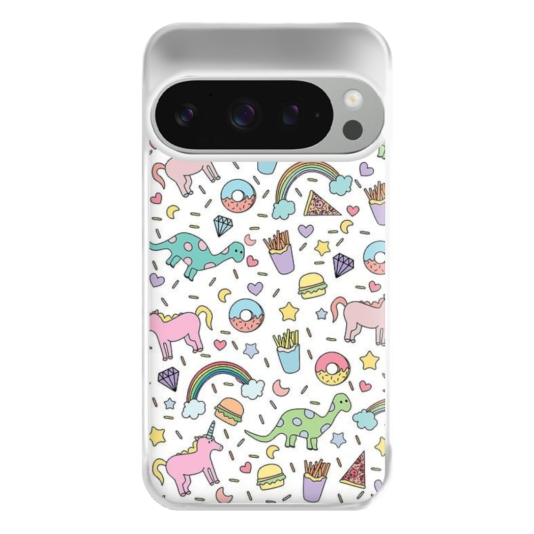 Tumblr Pattern Phone Case for Google Pixel 9 Pro XL