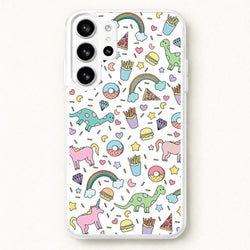 Tumblr Pattern Phone Case for Galaxy S26 Ultra