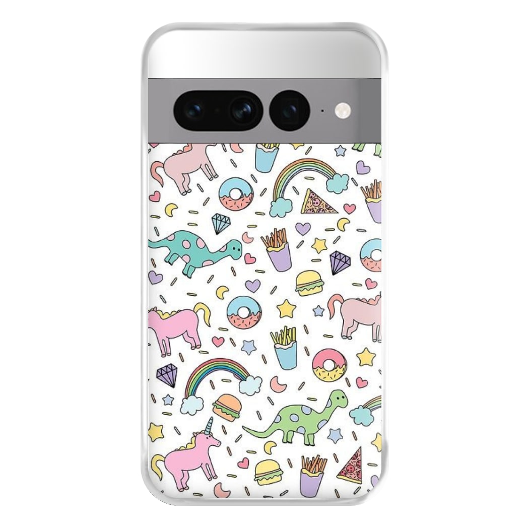 Tumblr Pattern Phone Case for Google Pixel 7 Pro