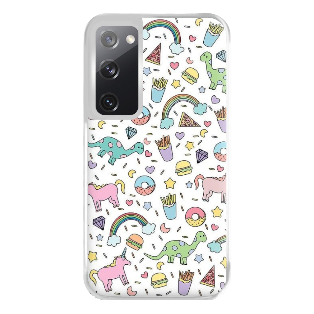 Tumblr Pattern Phone Case for Galaxy S20FE