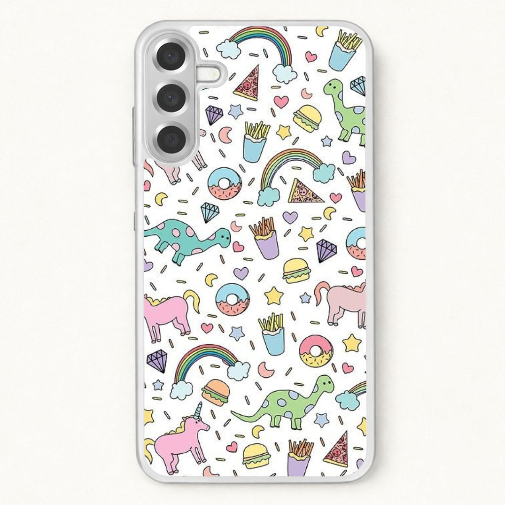 Tumblr Pattern Phone Case for Galaxy A57