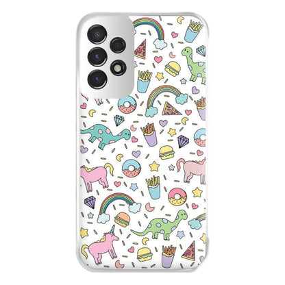 Tumblr Pattern Phone Case for Galaxy A53