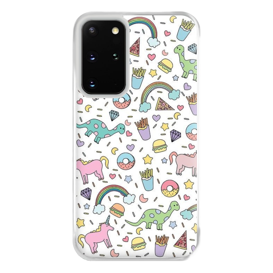 Tumblr Pattern Phone Case for Galaxy S20 Plus