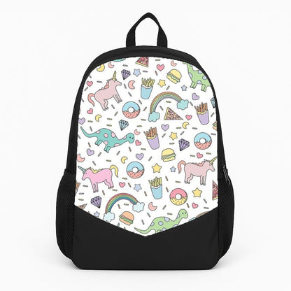 Tumblr Pattern Large Backpack