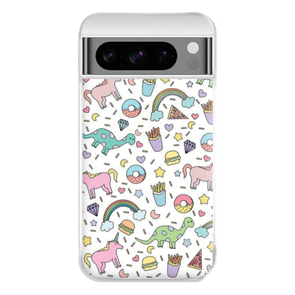 Tumblr Pattern Phone Case for Google Pixel 8 Pro