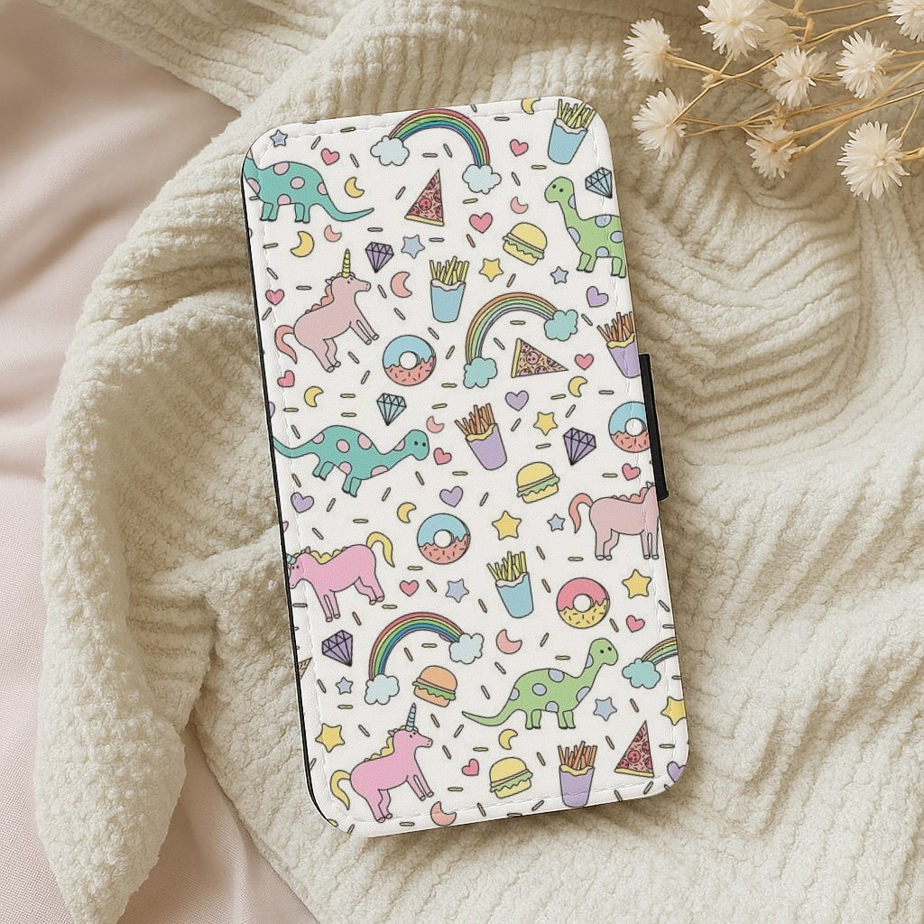 Tumblr Pattern Wallet Phone Case