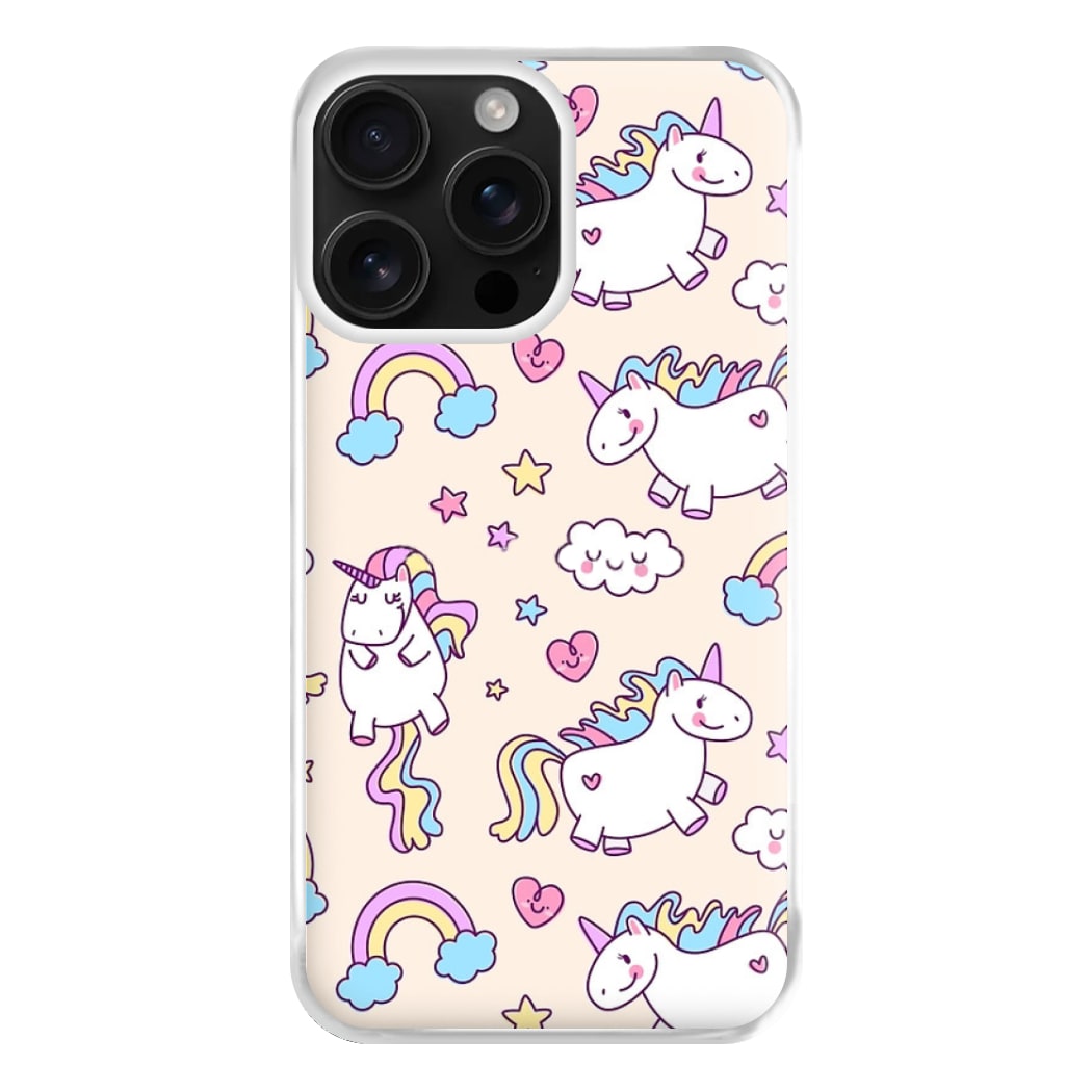 Cute Unicorn Pattern Phone Case