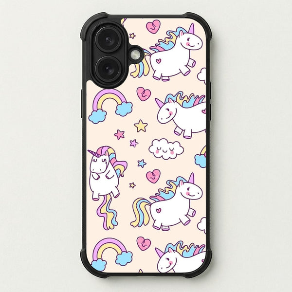 Cute Unicorn Pattern Phone Case — Bumper case