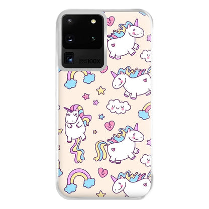 Cute Unicorn Pattern Phone Case for Galaxy S20 Ultra