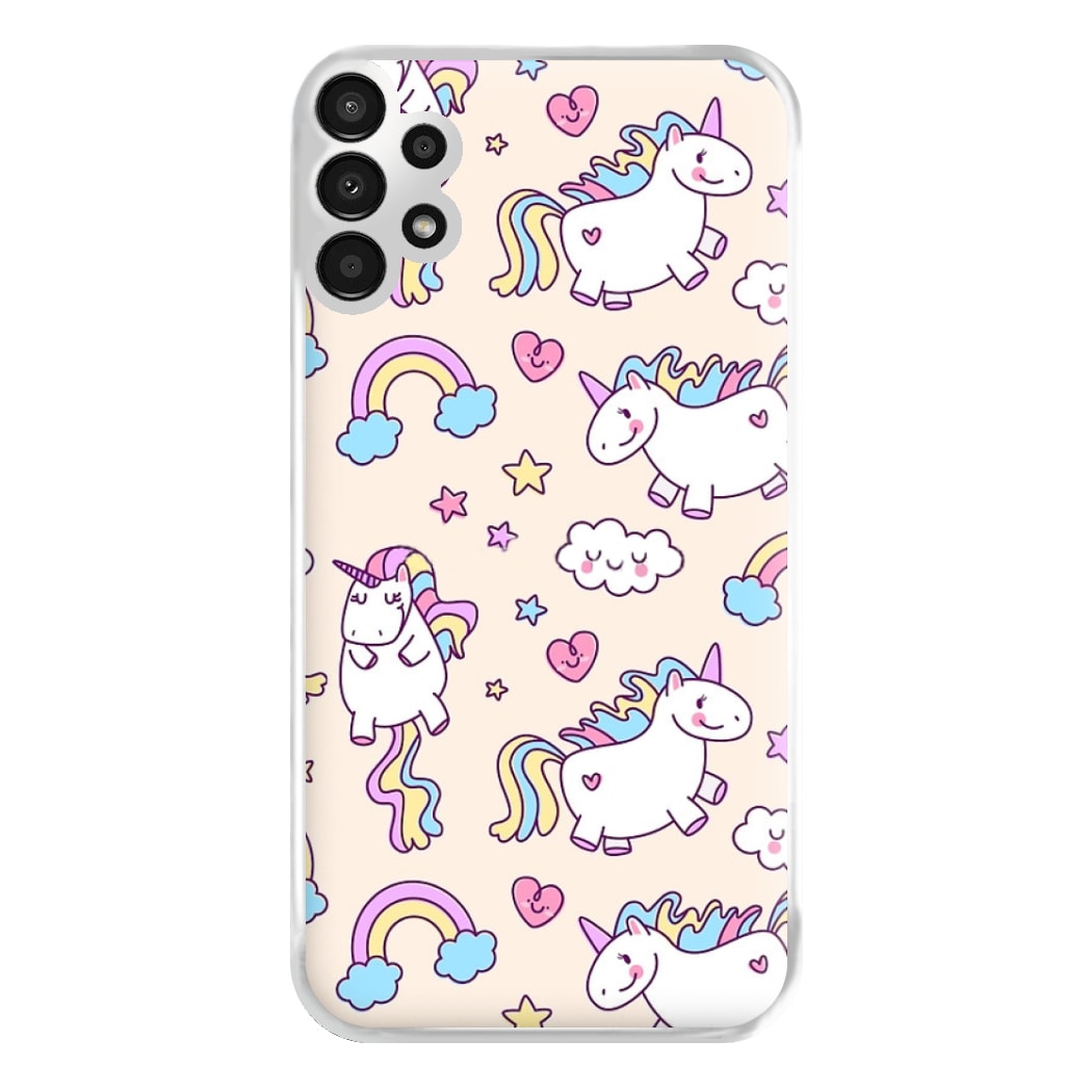 Cute Unicorn Pattern Phone Case for Galaxy A13