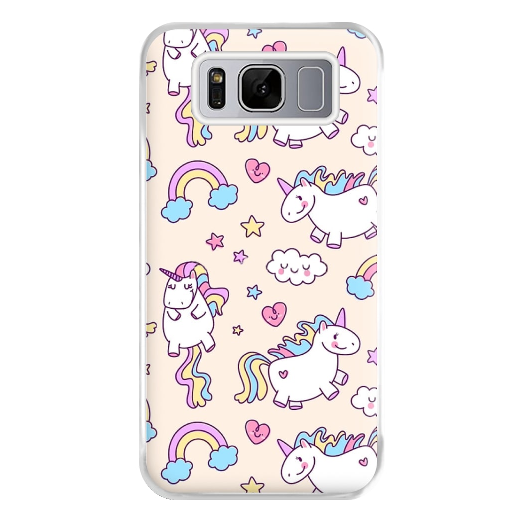 Cute Unicorn Pattern Phone Case for Galaxy S8 Plus