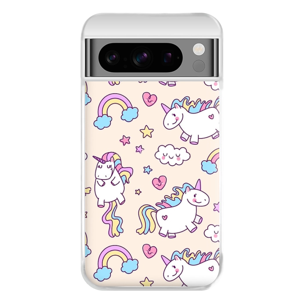 Cute Unicorn Pattern Phone Case for Google Pixel 8 Pro