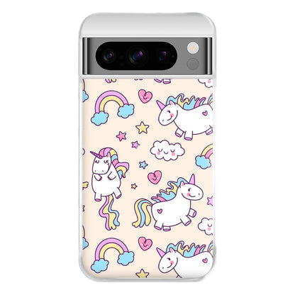 Cute Unicorn Pattern Phone Case for Google Pixel 8 Pro