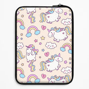 Cute Unicorn Pattern Laptop Sleeve 1