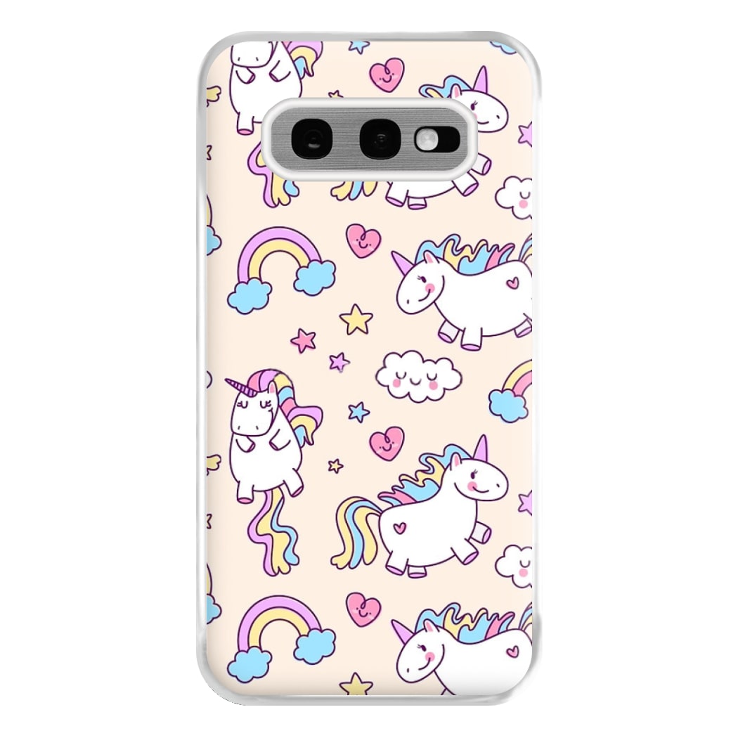 Cute Unicorn Pattern Phone Case for Galaxy S10e