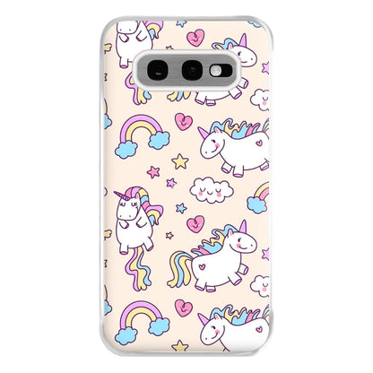 Cute Unicorn Pattern Phone Case for Galaxy S10e