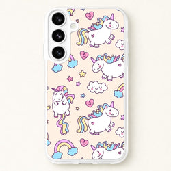 Cute Unicorn Pattern Phone Case for Galaxy S26