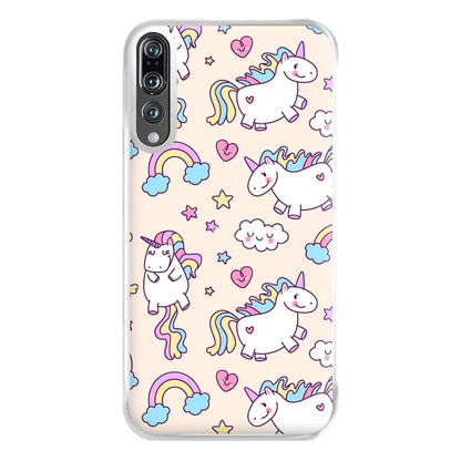 Cute Unicorn Pattern Phone Case for Huawei P20 Pro