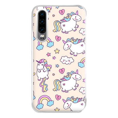 Cute Unicorn Pattern Phone Case for Huawei P30