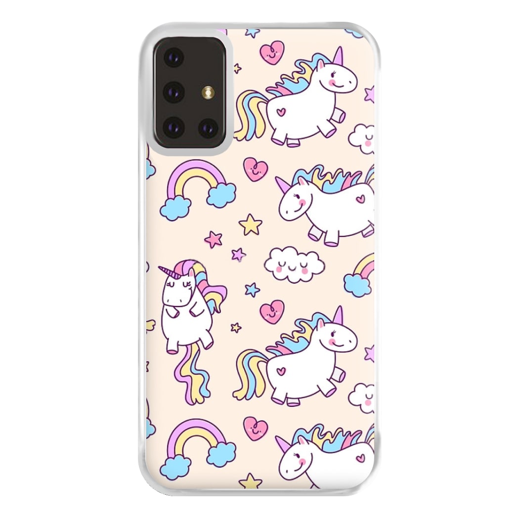 Cute Unicorn Pattern Phone Case for Galaxy A71