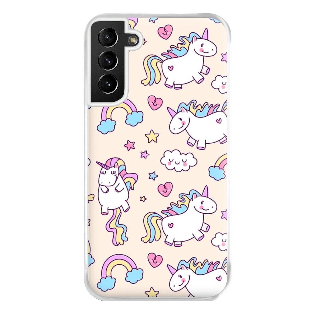 Cute Unicorn Pattern Phone Case for Galaxy S21 Plus