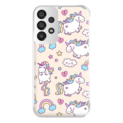 Cute Unicorn Pattern Phone Case for Galaxy A33