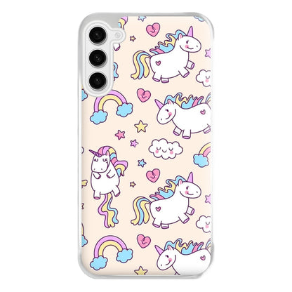 Cute Unicorn Pattern Phone Case for Galaxy S23FE