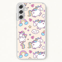 Cute Unicorn Pattern Phone Case for Galaxy A17