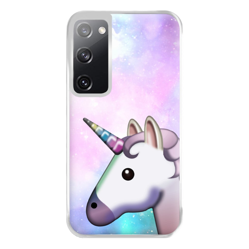 Galaxy Unicorn Pattern - Tumblr Phone Case for Galaxy S20