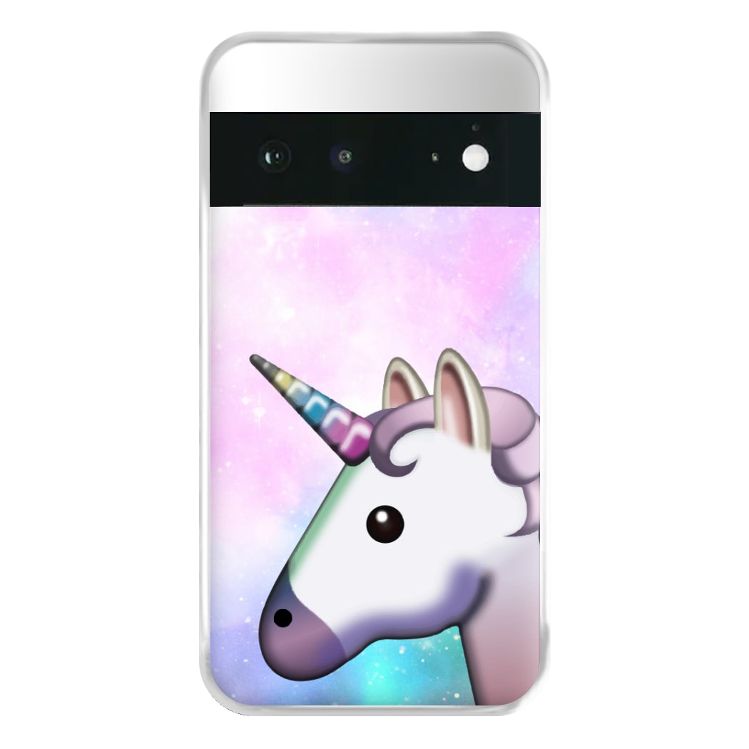 Galaxy Unicorn Pattern - Tumblr Phone Case for Google Pixel 6a