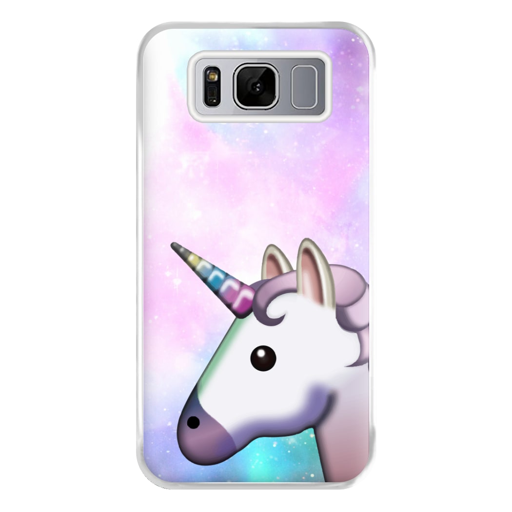 Galaxy Unicorn Pattern - Tumblr Phone Case for Galaxy S8 Plus