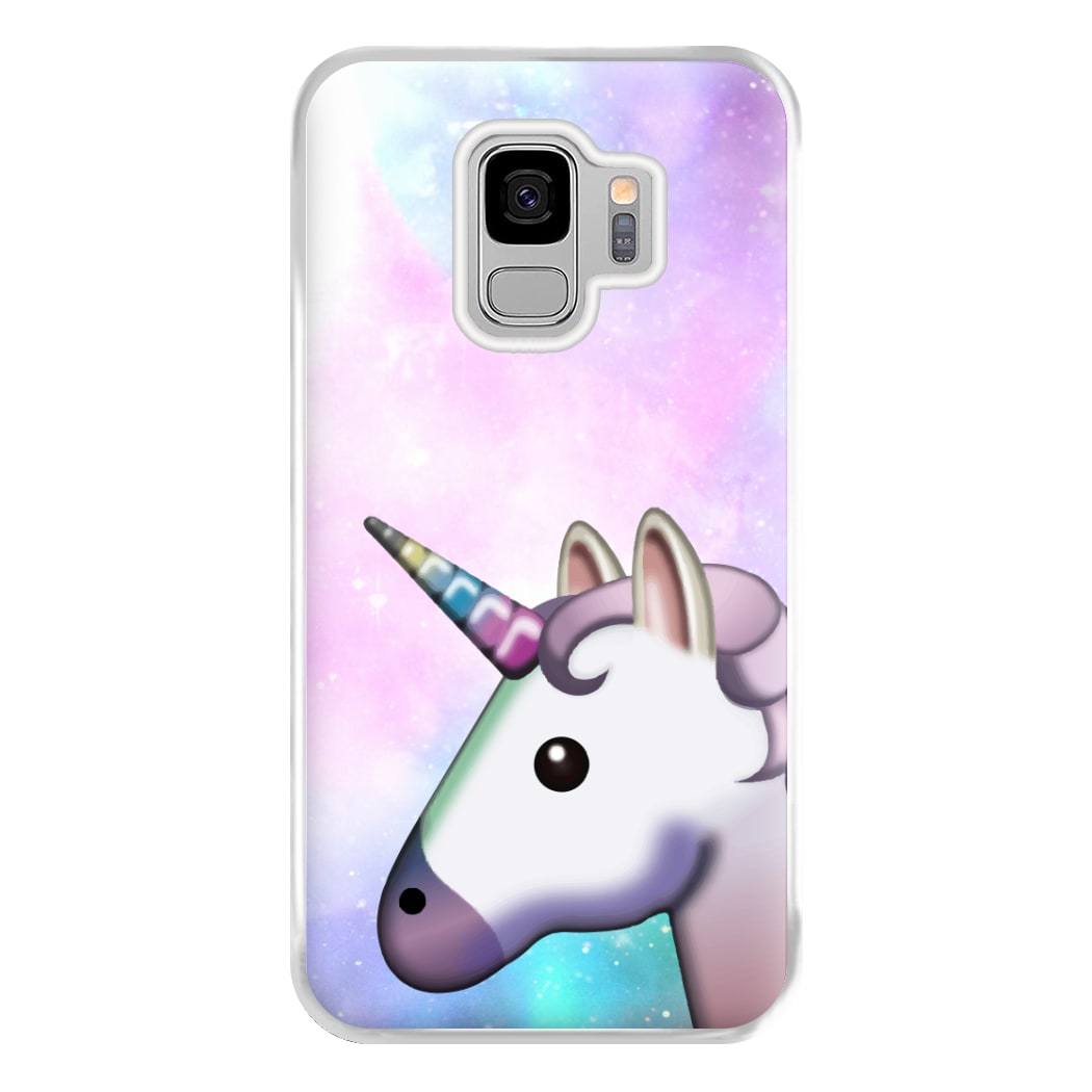 Galaxy Unicorn Pattern - Tumblr Phone Case for Galaxy S9 Plus