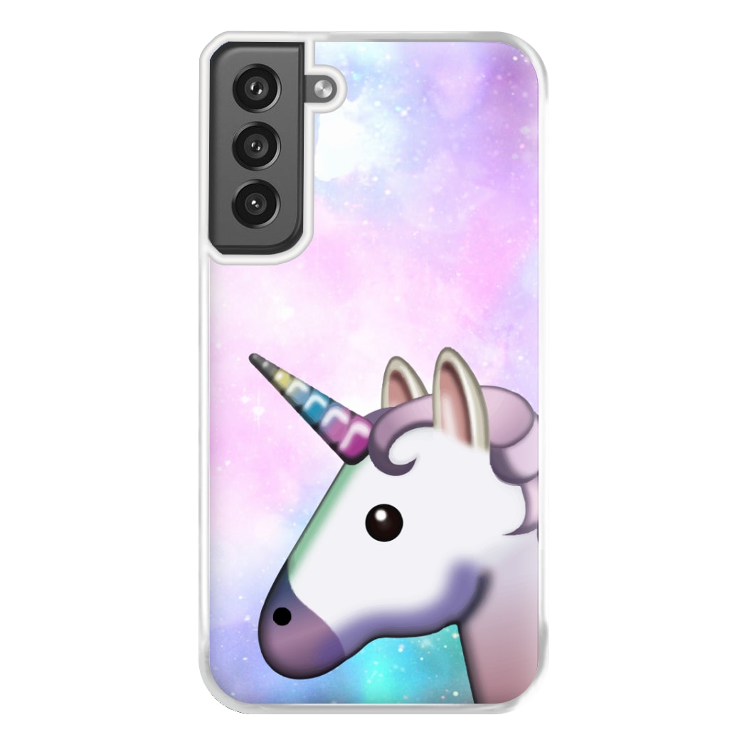 Galaxy Unicorn Pattern - Tumblr Phone Case for Galaxy S21FE