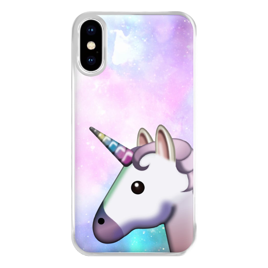 Galaxy Unicorn Pattern - Tumblr Phone Case for iPhone XS Max