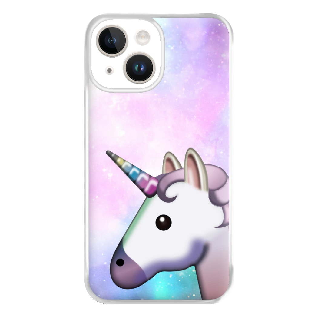 Galaxy Unicorn Pattern - Tumblr Phone Case for iPhone 14