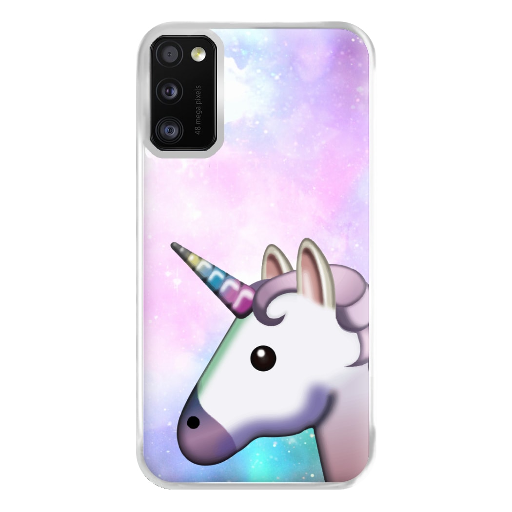 Galaxy Unicorn Pattern - Tumblr Phone Case for Galaxy A41