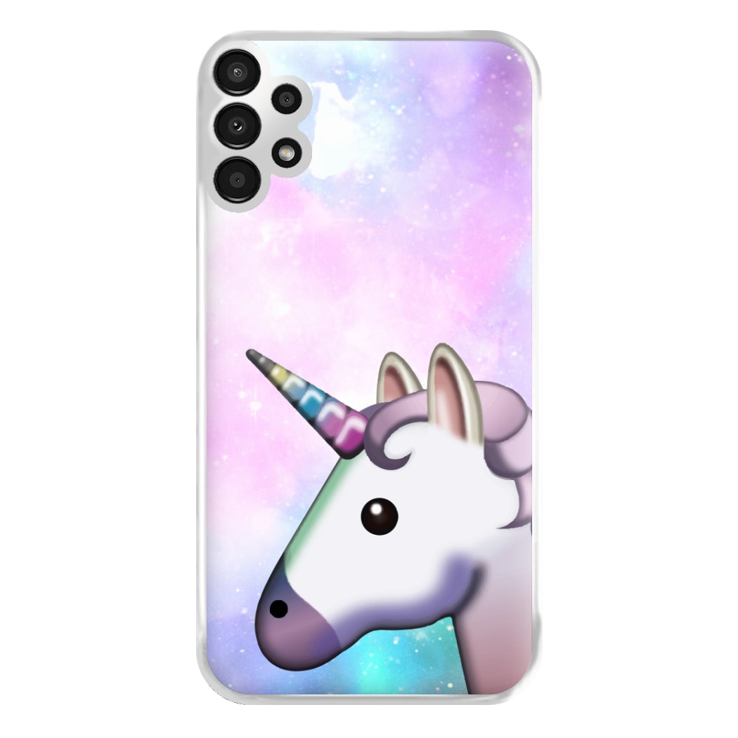 Galaxy Unicorn Pattern - Tumblr Phone Case for Galaxy A13