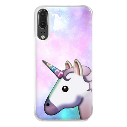 Galaxy Unicorn Pattern - Tumblr Phone Case for Huawei P20