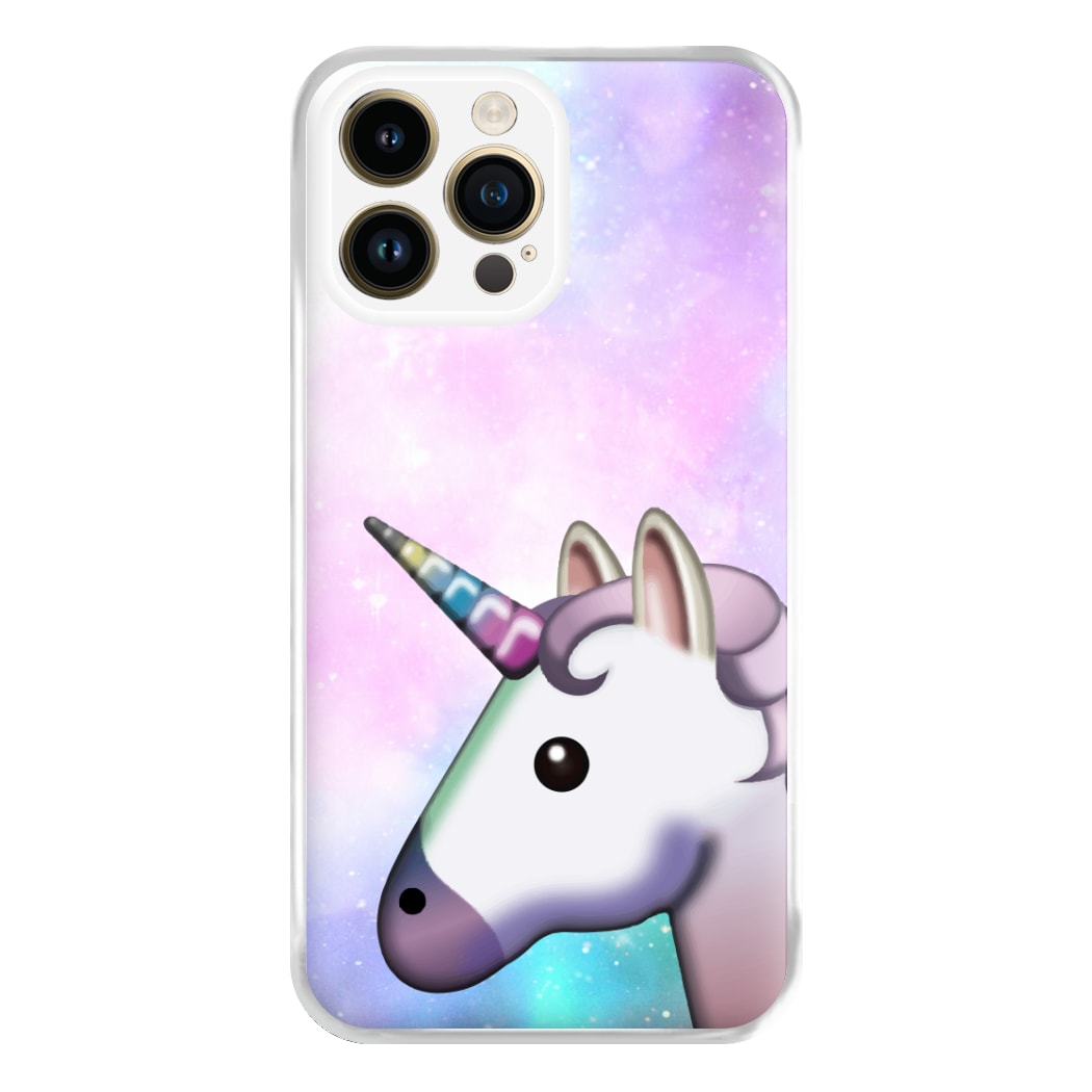 Galaxy Unicorn Pattern - Tumblr Phone Case for iPhone 14 Pro Max