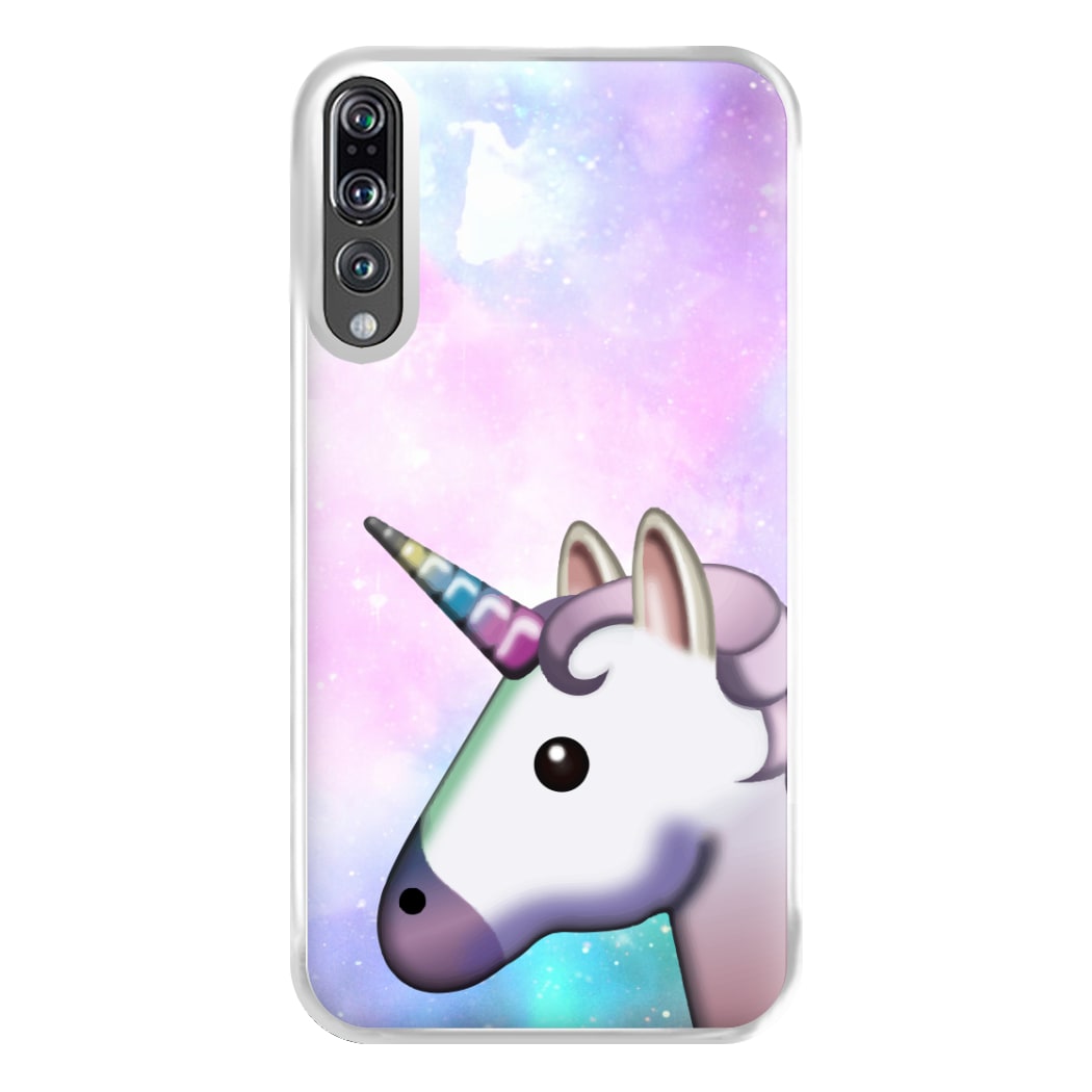 Galaxy Unicorn Pattern - Tumblr Phone Case for Huawei P20 Pro